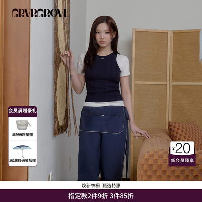 【林娜琏同款】GRVR GROVE官方旗舰店26SS无袖针织衫GS26KNC10