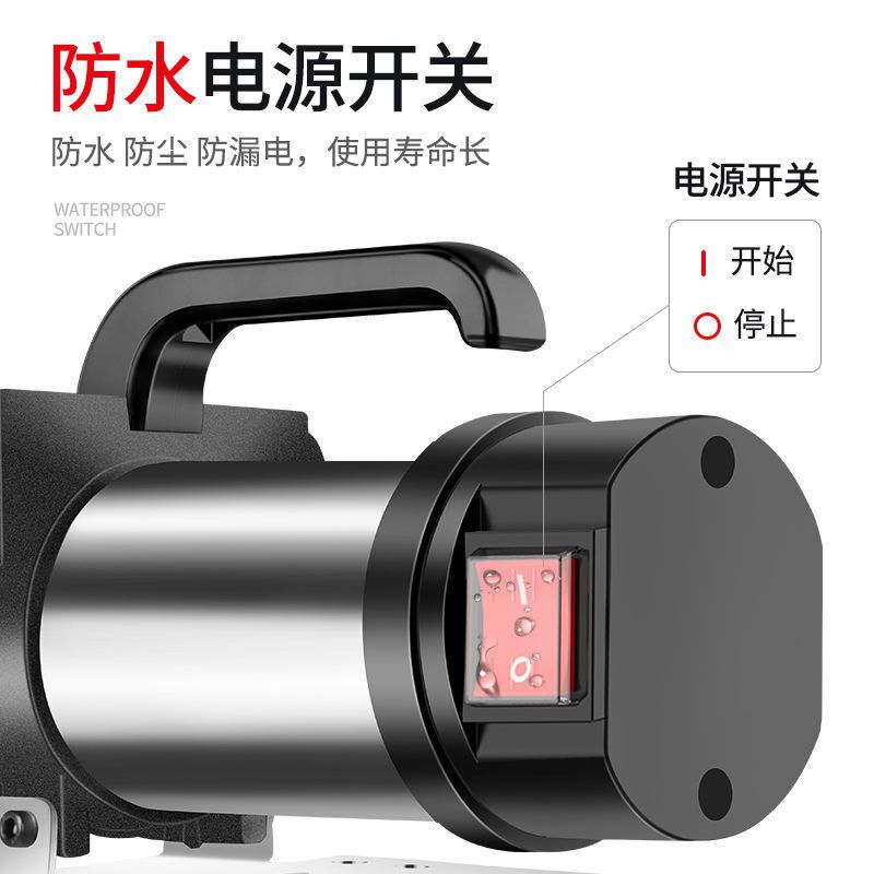 热销小型电动抽油泵12v24v220v柴油泵抽油机自吸泵加油神器挖机加