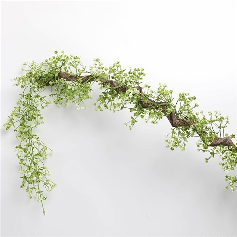 热销花藤绿叶装饰仿真满天星藤条植物藤条塑料藤蔓缠绕吊顶假花叶