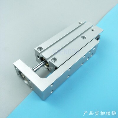 热销亚德客型气动滑台气缸MXH HLH16*5*10*15X20X25X30*40*50*60S
