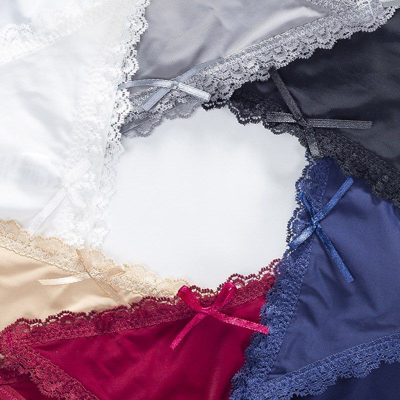 Mesh Butterfly Silk Bulk Lace Ladies Transparent Underwear