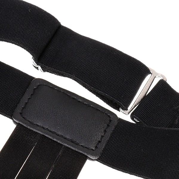新品stable Shirt Stay Garters Belt with Non-slip Locking Cla
