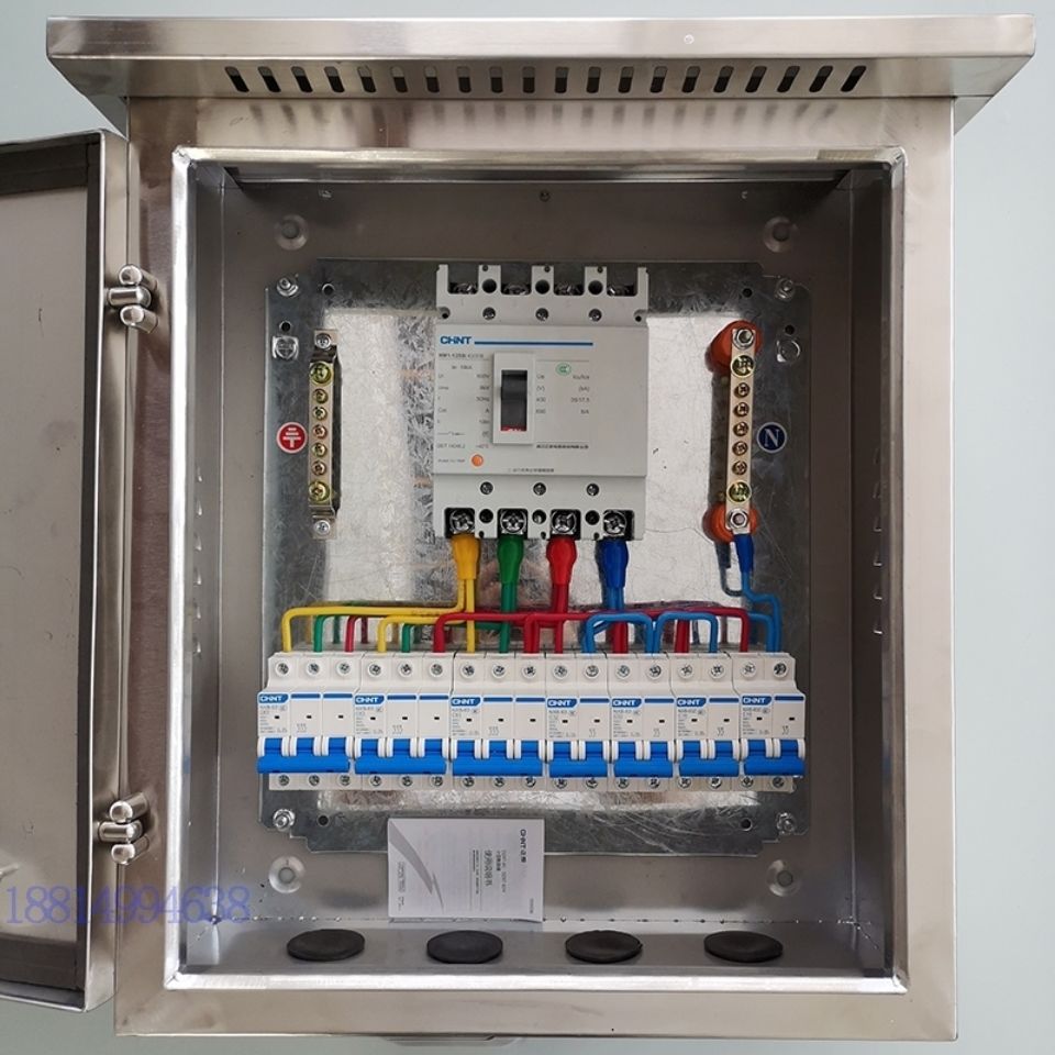 定制低压成套配电箱三相四线双电源控制箱工地箱家用照明箱电表箱