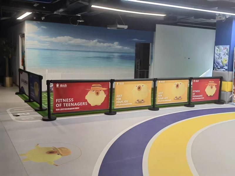 一米线栏杆排队护栏隔离带活动广告移动定制户外运动围栏围挡泳池