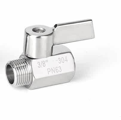 新品304不锈钢迷你球阀/内外丝球阀短柄球阀1分M2分 3分 4分 6分