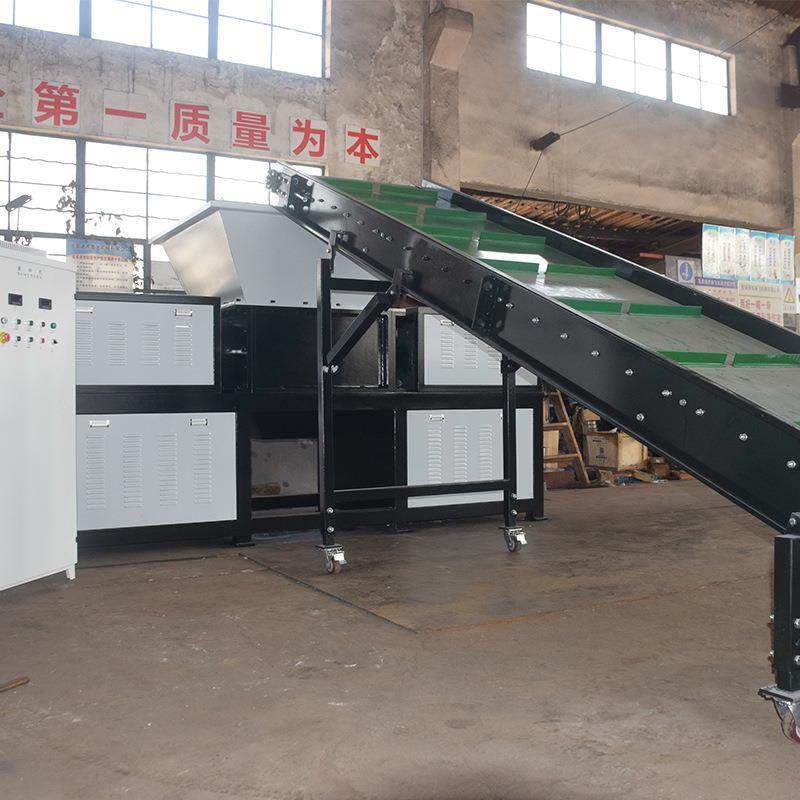 1000型单双轴薄膜撕碎机多功能纸箱轮胎木材布料废旧金属破碎机,机械设备,破碎机,淘宝优惠券,粉丝福利购,淘宝优惠卷