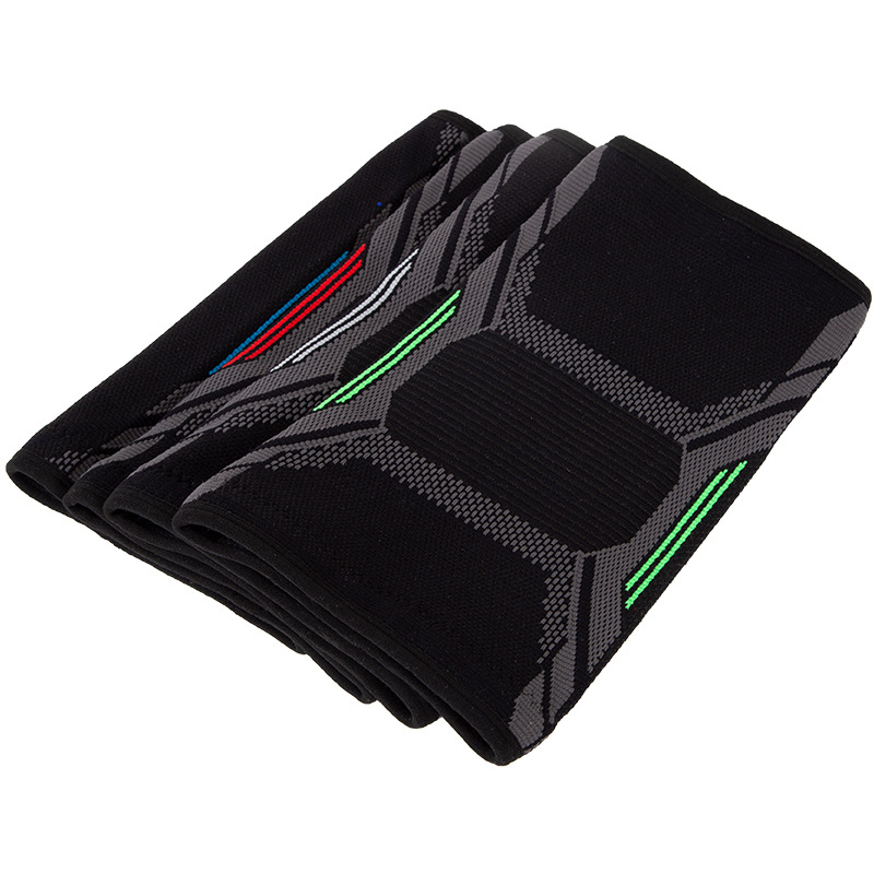 针织尼龙运动加长护膝男女秋冬季护大小腿篮球足球登山保暖护膝