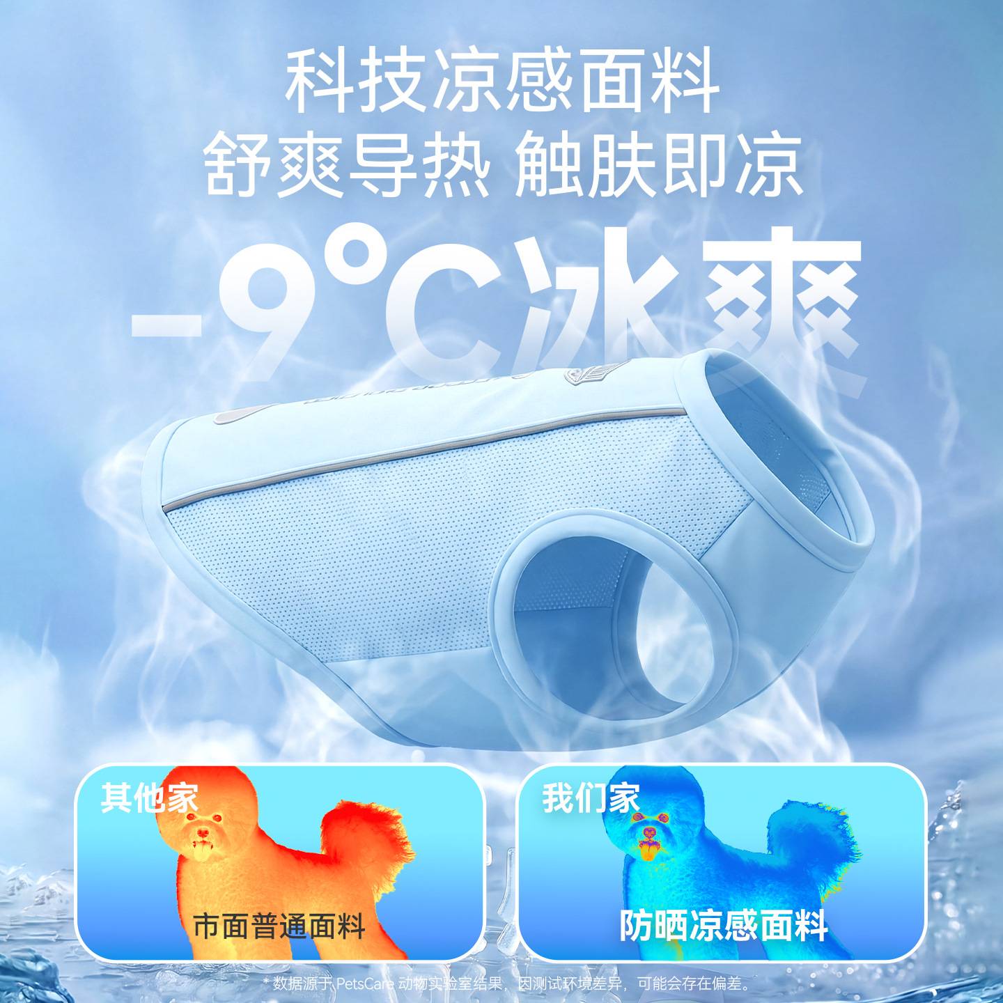 小狗凉凉衣春夏季薄款透气小型犬比熊户外带帽防晒衣宠物狗狗背心