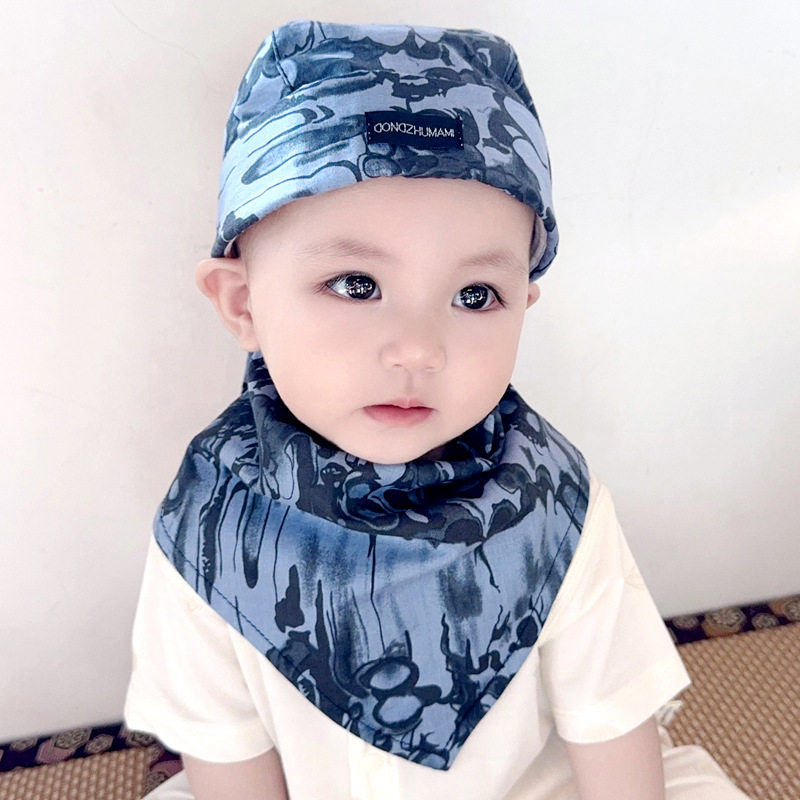 婴儿帽子春秋薄款幼儿男