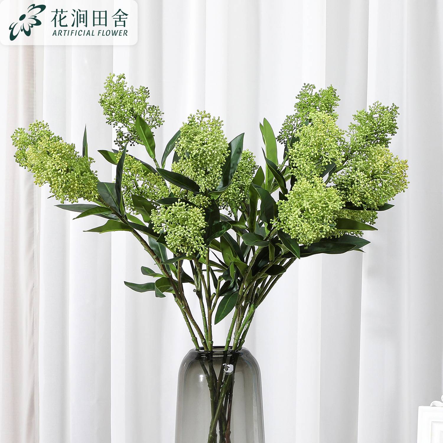 仿真苗芋果  仿真果实绿植婚庆布置室内摆放花艺假花绿植装饰