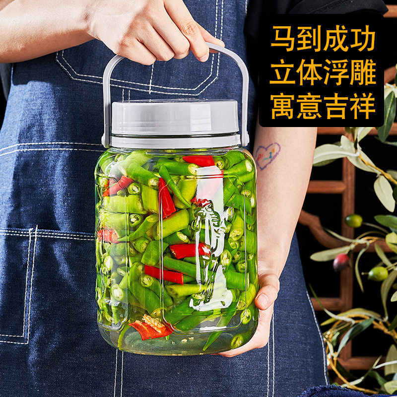 代玻璃泡菜坛密封防潮储