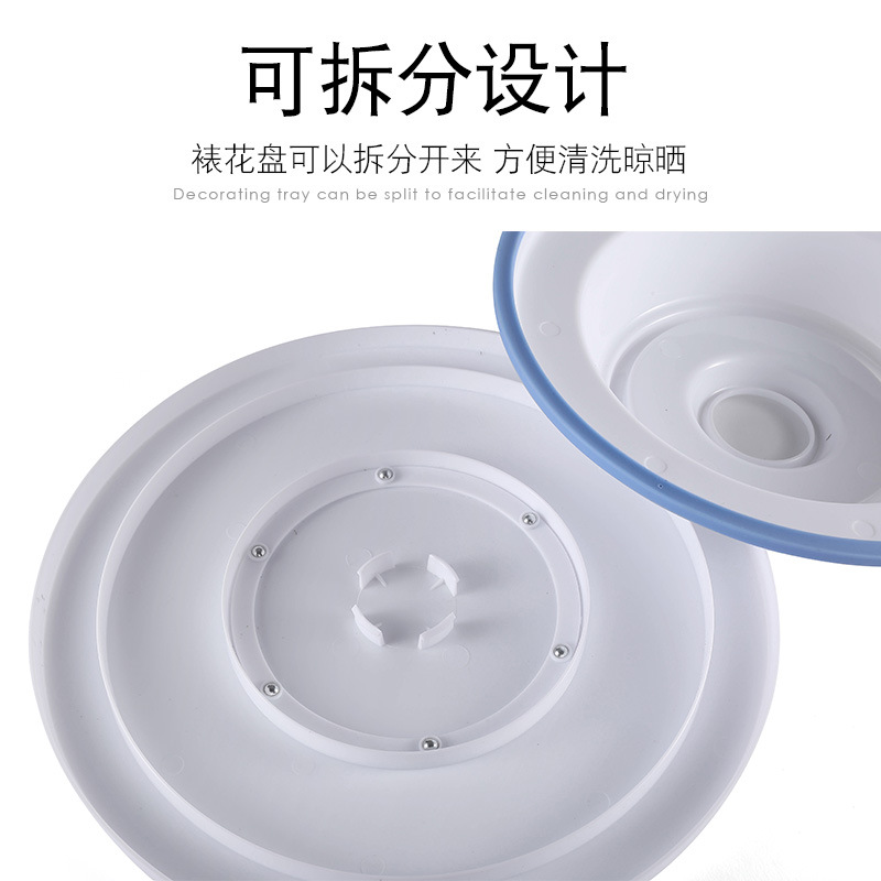 烘焙工具蛋糕裱花转台防滑旋转裱花转盘模具生日蛋糕塑料裱花台