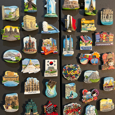 世界各国冰箱贴磁贴礼品