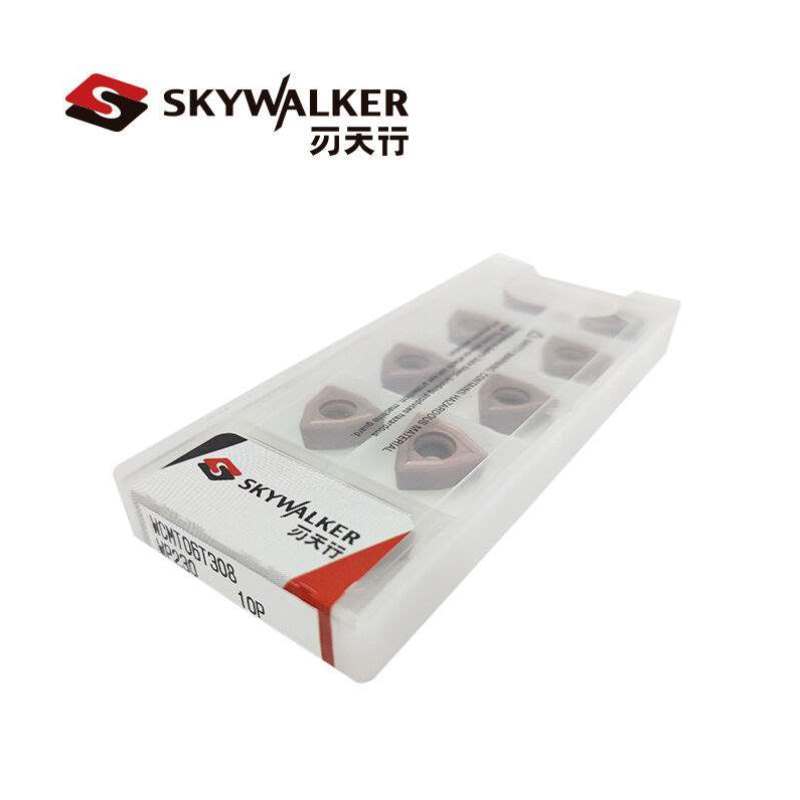 刃天行WCMT06T308WP230WC浅孔钻刀片高性能高经济性钢不锈钢加