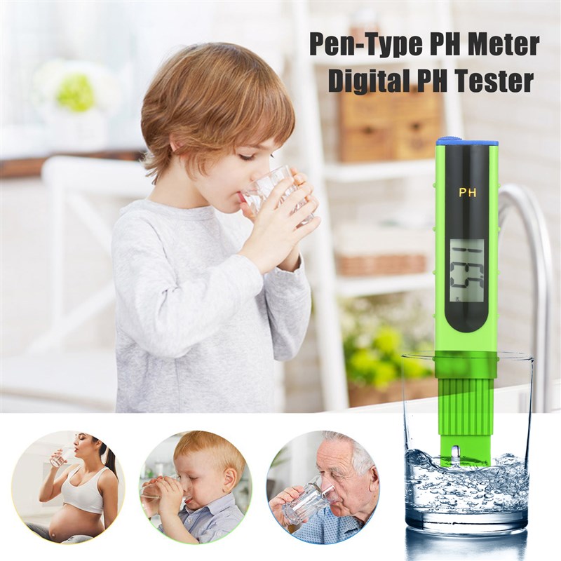 Pen-Type PH Meter Digital PH Tester Detection 0-14 PH High A