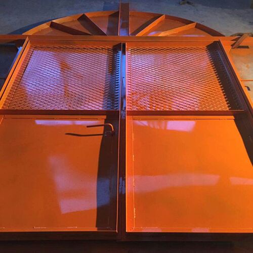 极速厂销井下变电站防火栅栏门 矿用防火栅栏两用门 优质产品品