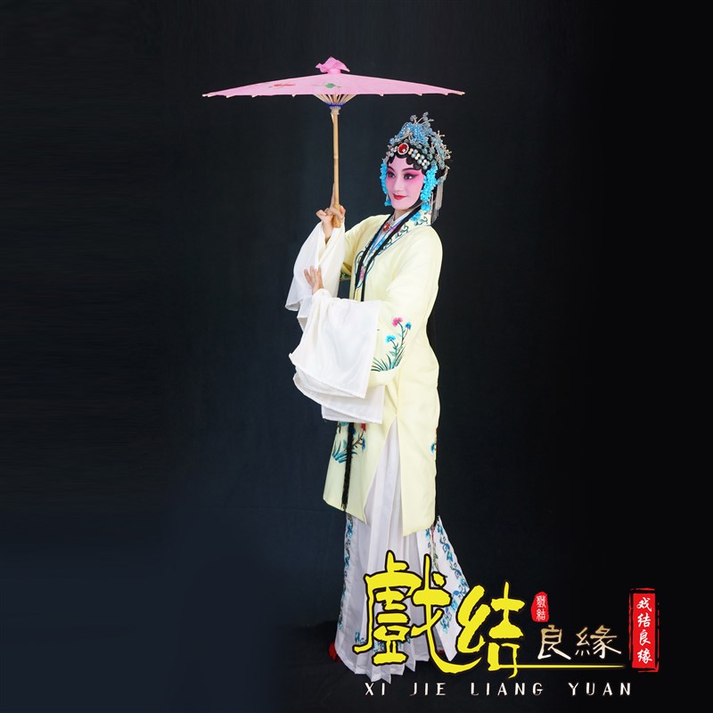 古装越剧戏剧京剧黄梅戏服装戏曲服饰青衣花旦衣服小姐衣服女对披