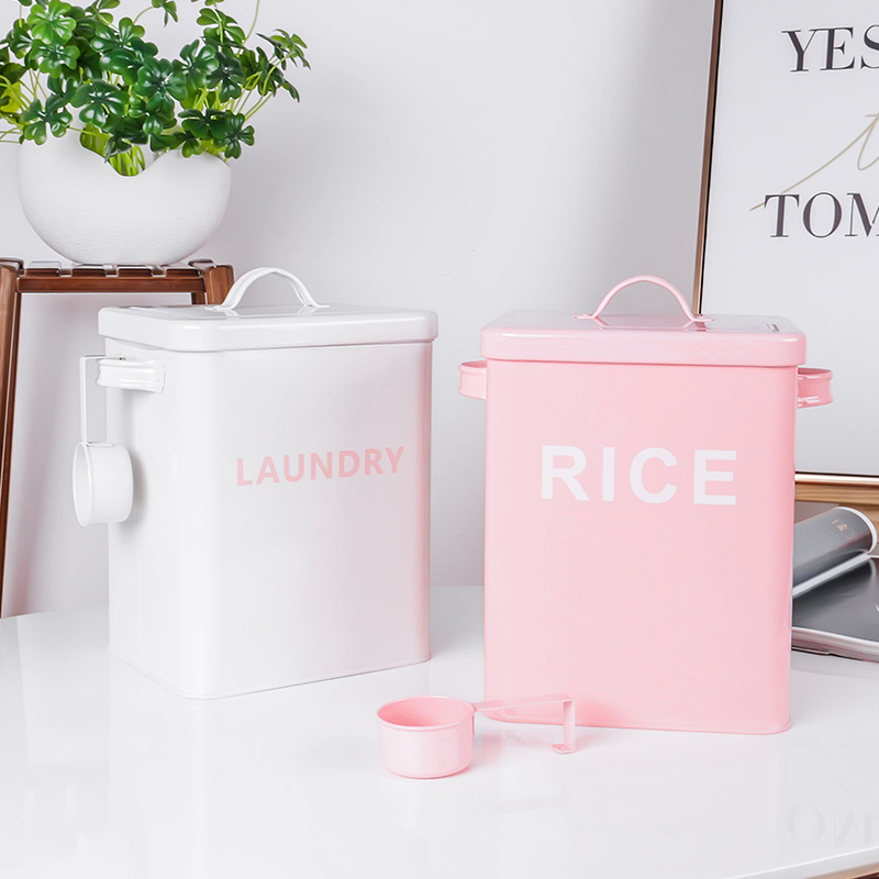 潮流宠物储粮桶狗粮桶防潮密封猫粮桶大容量收纳储存桶食品收纳盒