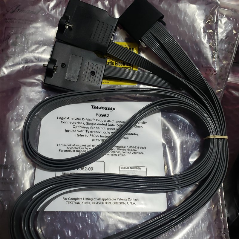 非实价-原装美国泰克示波器逻辑分析仪P6962 D-Max 34通道议价