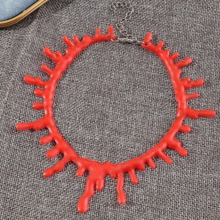 Blood Charm Choker Fashionable jewelry Party Gifts Necklace
