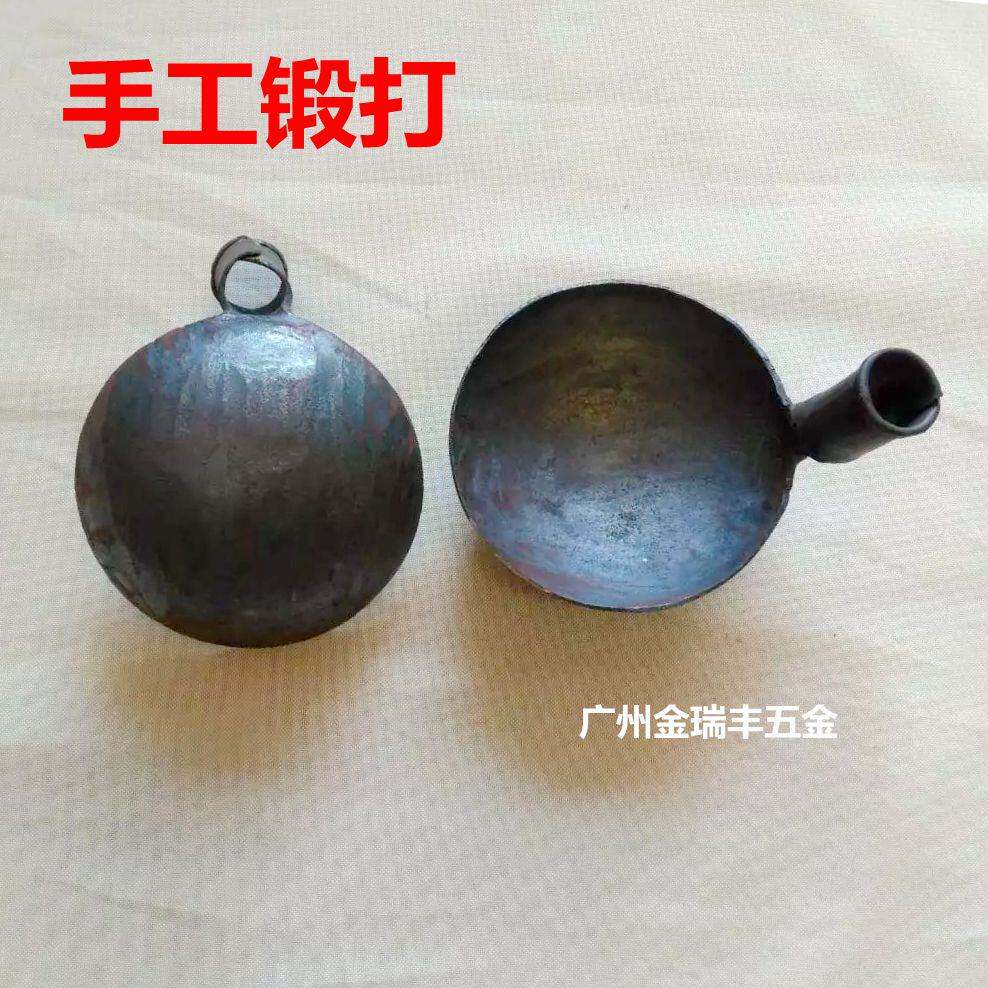 推荐加厚手工锻打挖电线杆打洞工具挖洞勺土打井挖土取y土器挖洞