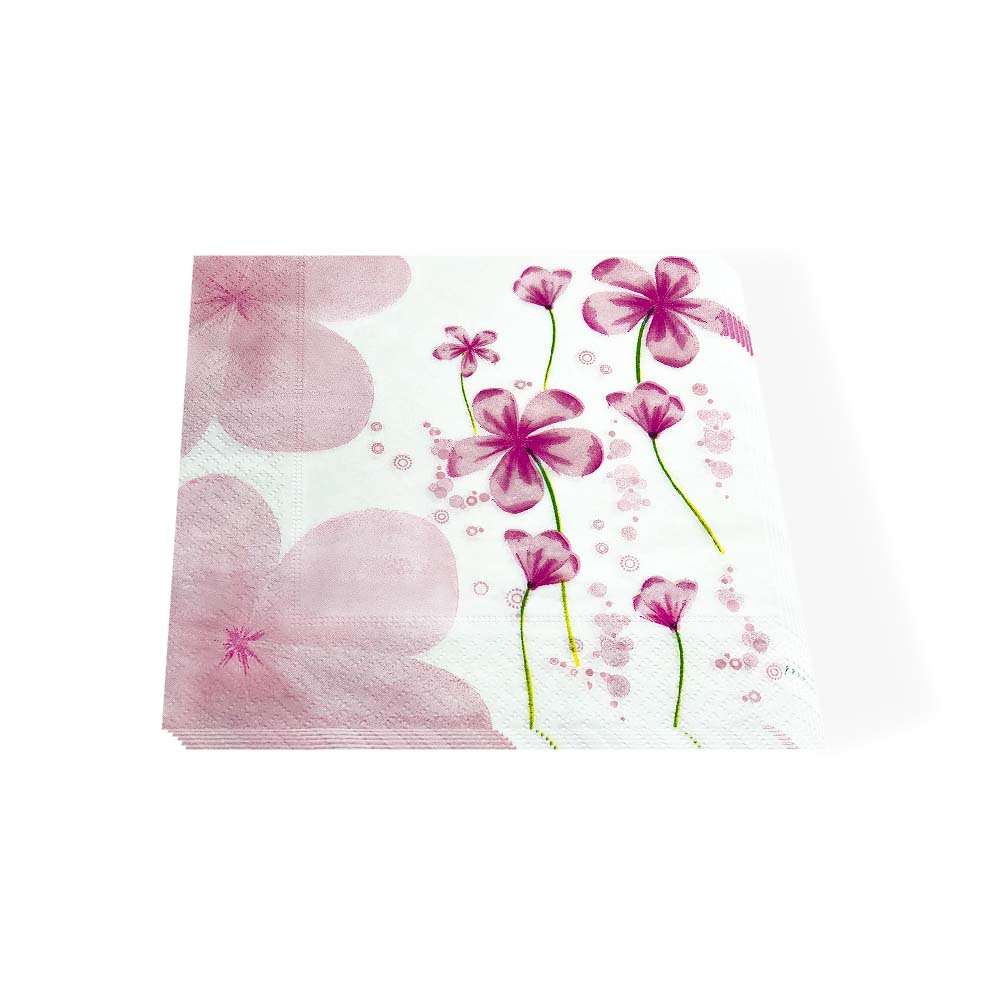 Summer flower and bird color napkin colorful life napkin col
