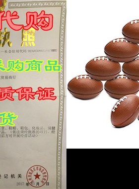 WATINC 12 Pcs 3.5Inch Football Squishies Pack Super Bowl