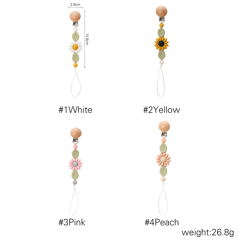 Baby Handmade Pacifier Chain Clip Dummy Nipples Holder Clips