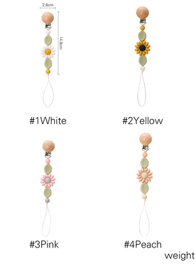 Baby Handmade Pacifier Chain Clip Dummy Nipples Holder Clips