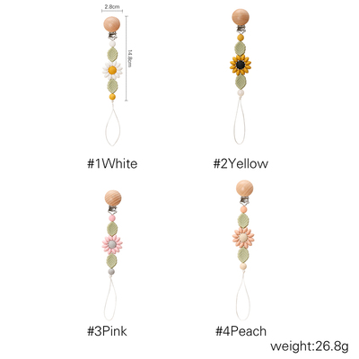 Baby Handmade Pacifier Chain Clip Dummy Nipples Holder Clips