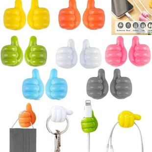 Wall Kitchen 极速Cable For Thumb Wire Holder Hook Management