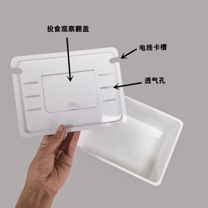 乌龟发色盒黑白育苗箱蛋饲养收纳隔离过冬保暖缸活体窄桥观多功能