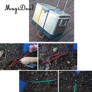 6 Pcs Bungee Cord Tie Down Straps Assortment Elastic Heavy D