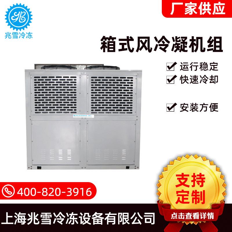 箱式风冷凝机组工业螺杆式制冷机冷冻箱式风冷冷水机组