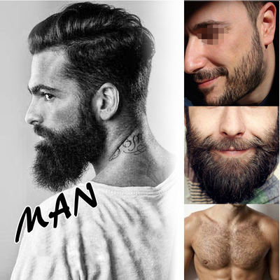 1pcs Men Beard Growth Oil Accelerate Facial Hair Thicker Gro