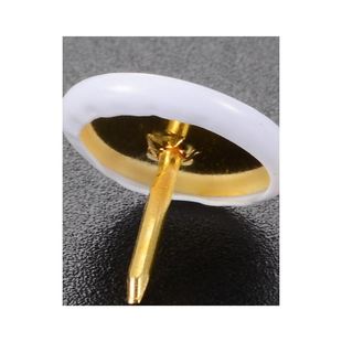 50pcs White Push Pins Thumb Thumbtack Tacks Board Pins for O