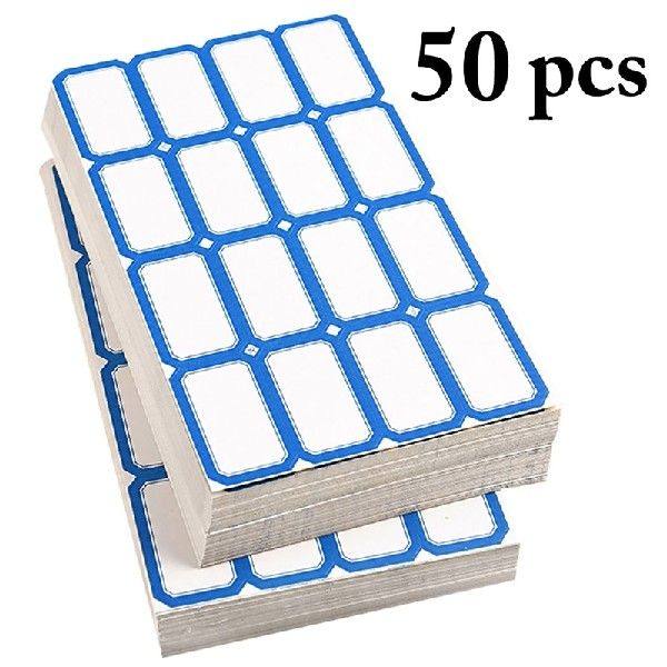 50 Sheets Self-Adhesive Label Write Paper Name Sticker
