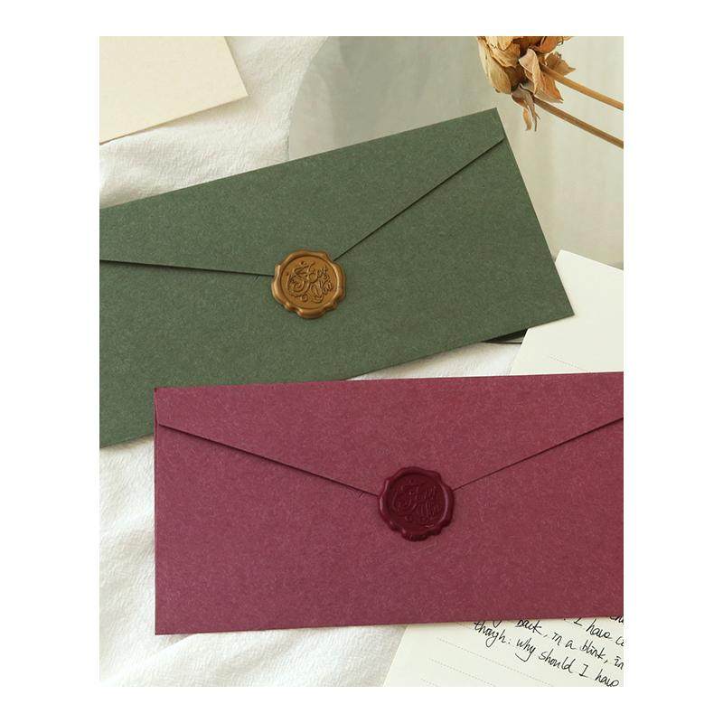 爱情表欧白情书封件唯美浪漫复古火漆印文章艺表白情侣简约信函信