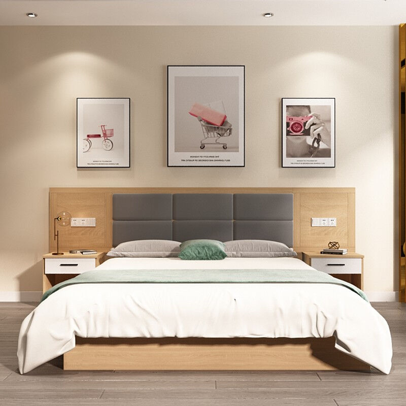 舒炫(SHUXUAN)快捷酒店家俱标间全套定制商务简约现代宾馆床酒店