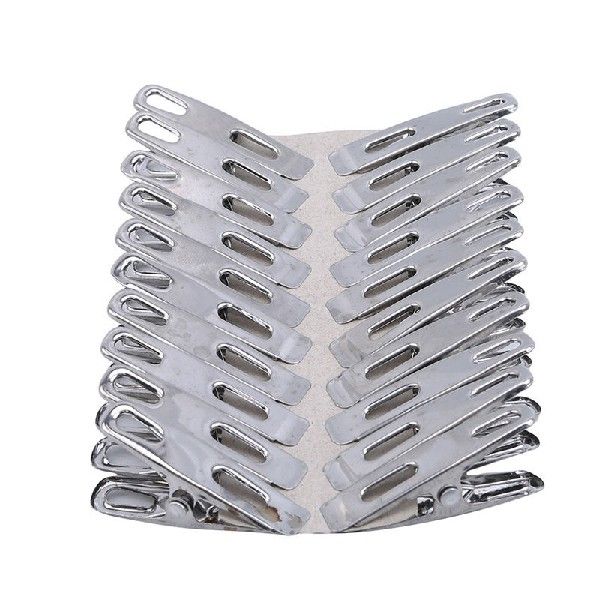 Washing Line Clothes Pegs Hang Pins Clips Windproof Clamps