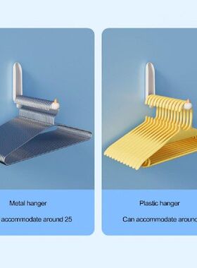 Hanger Organizer Versatile Wall Mount Clothes Hanger Rack