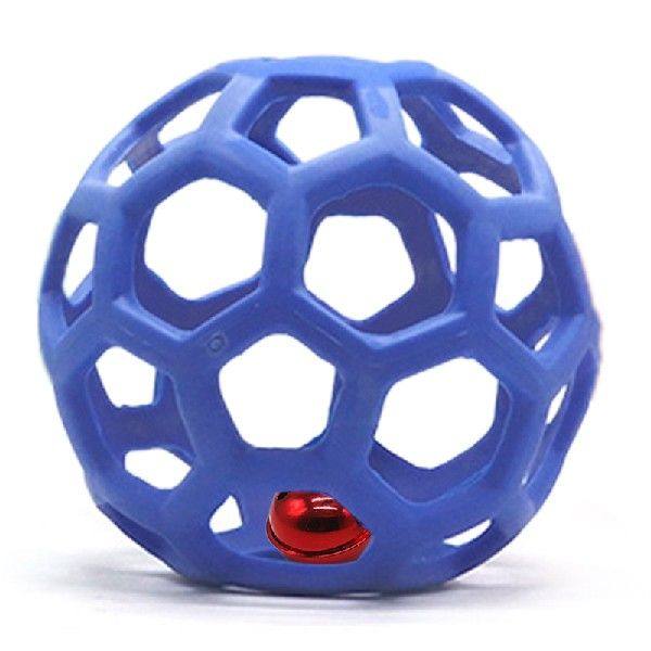 1pcs Dog Roller Ball Hollow Bite Proof Fetch Bouncy Ball