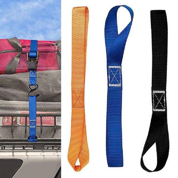6Pcs Soft Loop Tie Down Straps Strong Load Capacity For