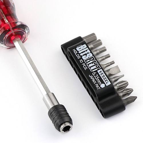 。日本VESSEL威威 TD-610多功能螺丝刀套组家用起子螺丝起子批头