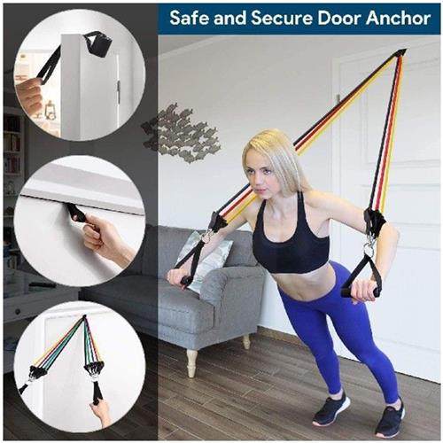 Home Fitness Resistance Bands Door For Elastic Resistance