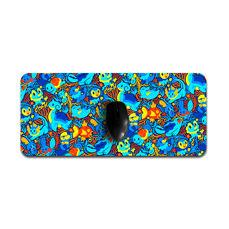 Mousepad Gamer Mouse Mats Keyboards Accessories INS Pattern