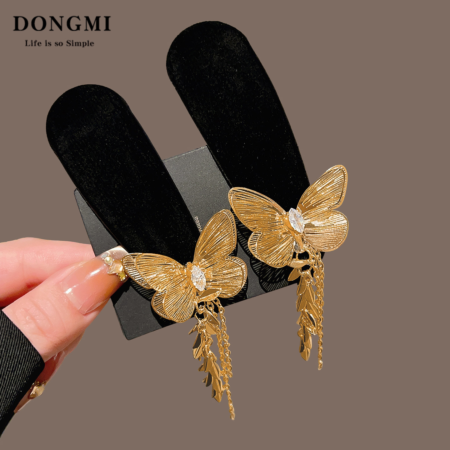 繁梦蝴蝶~金色流苏蝴蝶发夹超仙新中式侧边刘海夹碎发卡复古发饰,饰品/流行首饰/时尚饰品新,发饰,淘宝优惠券,粉丝福利购,淘宝优惠卷