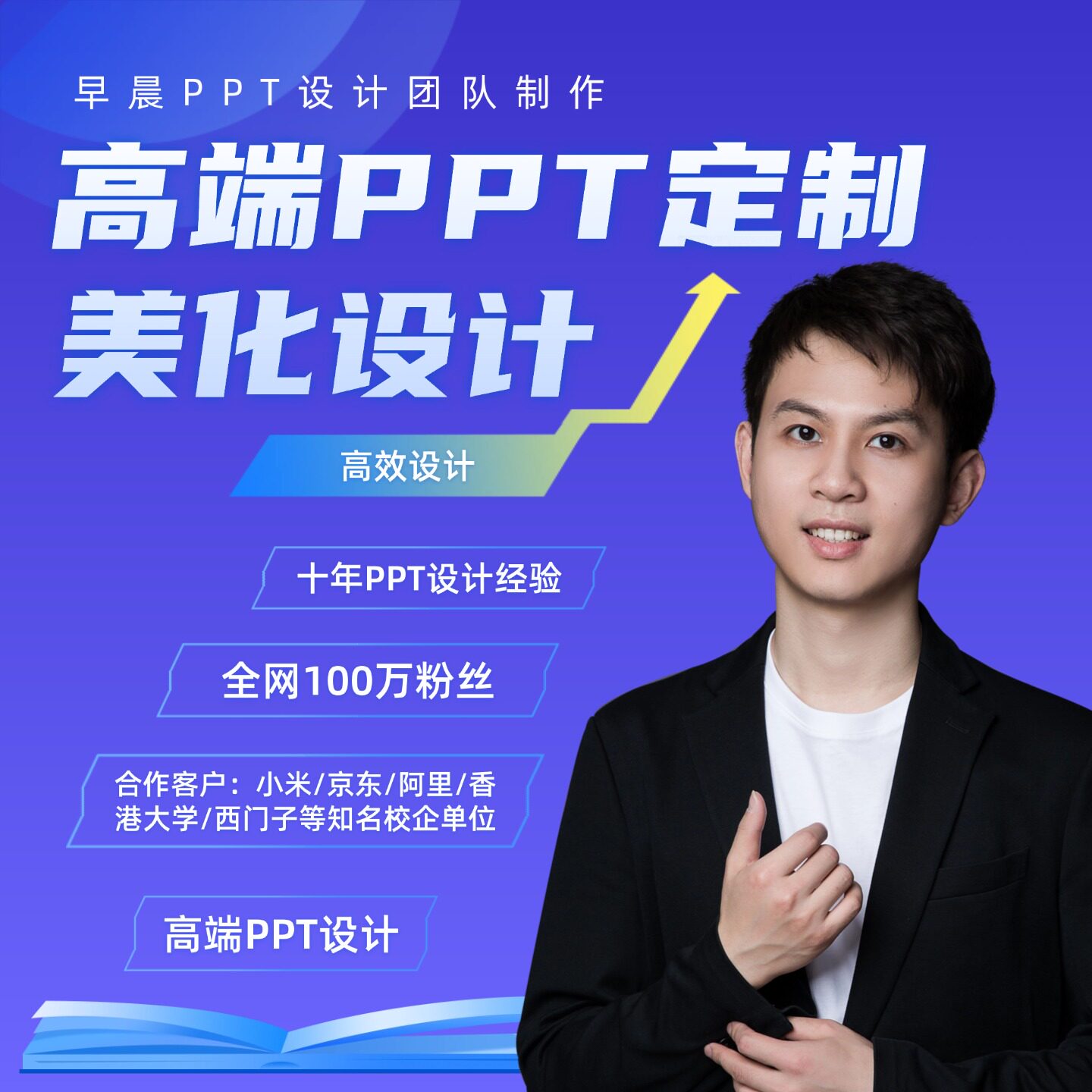 高端PPT定制美化设计PPT制作代做修改企业宣传述职报告图片设计