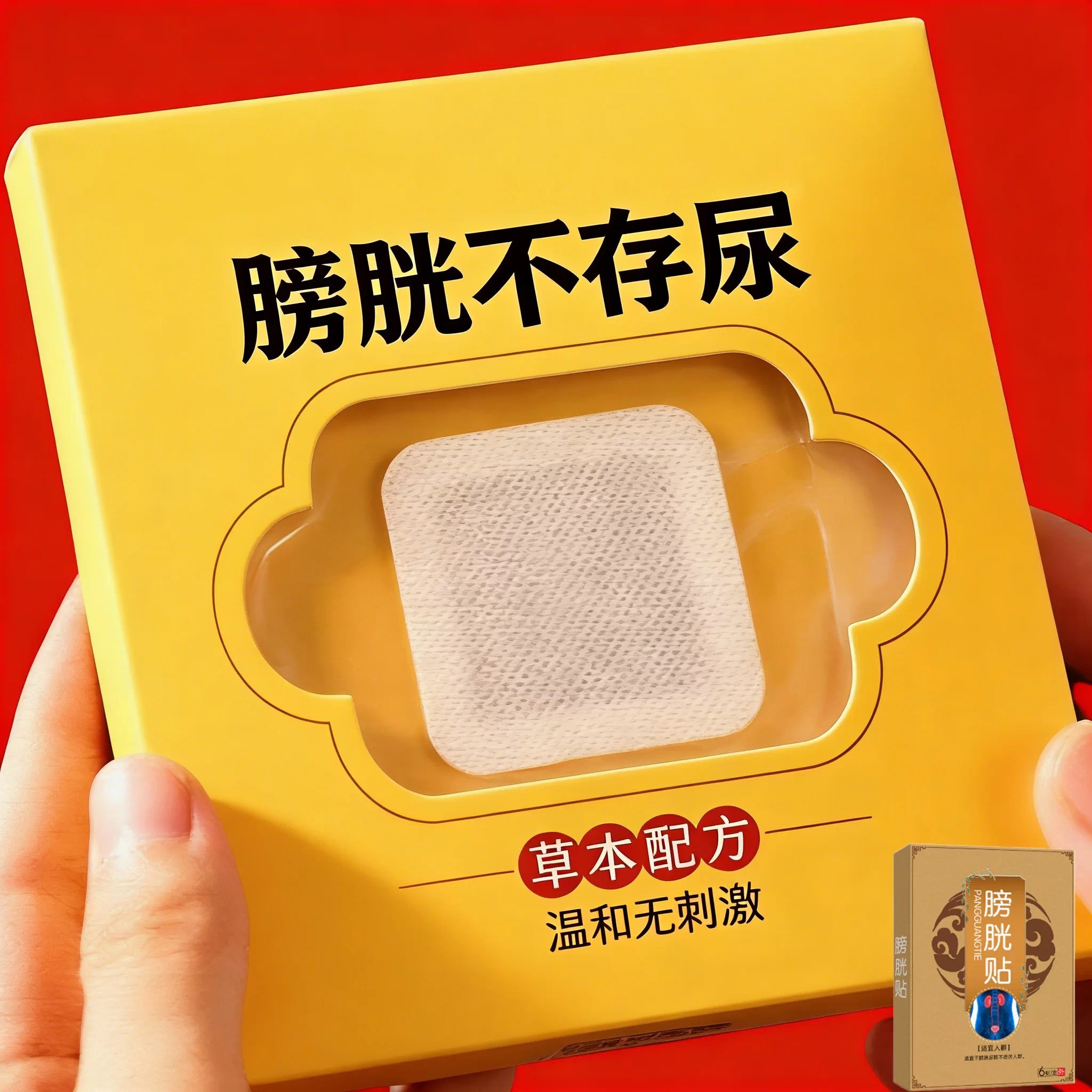 【正品保障】膀胱活动正中贴尿多男女通用贴尿道尿膀胱贴