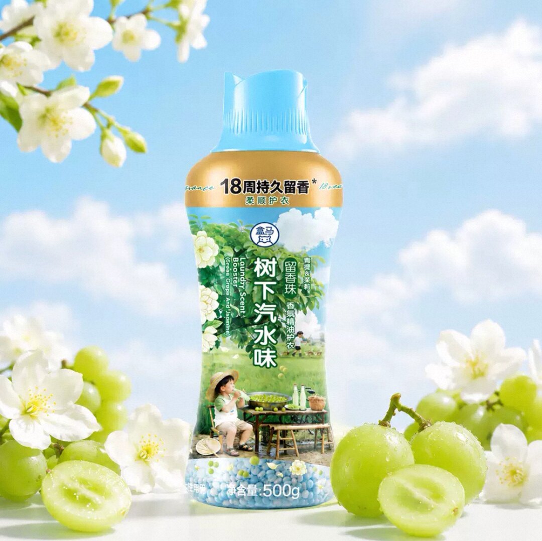 盒马代购桂花檀木香氛500g留香珠图片